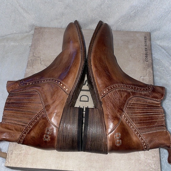 NWT BED|STU Ellice Tan Rustic Ankle Boot - Picture 11 of 12